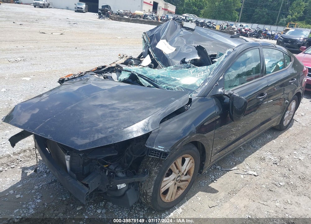 2019 HYUNDAI ELANTRA SEL VIN: 5NPD84LF4KH472967