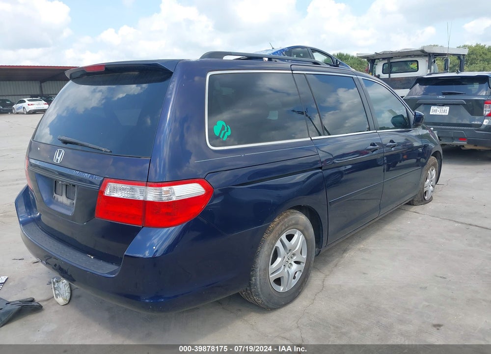2007 HONDA ODYSSEY EX VIN: 5FNRL38437B127912