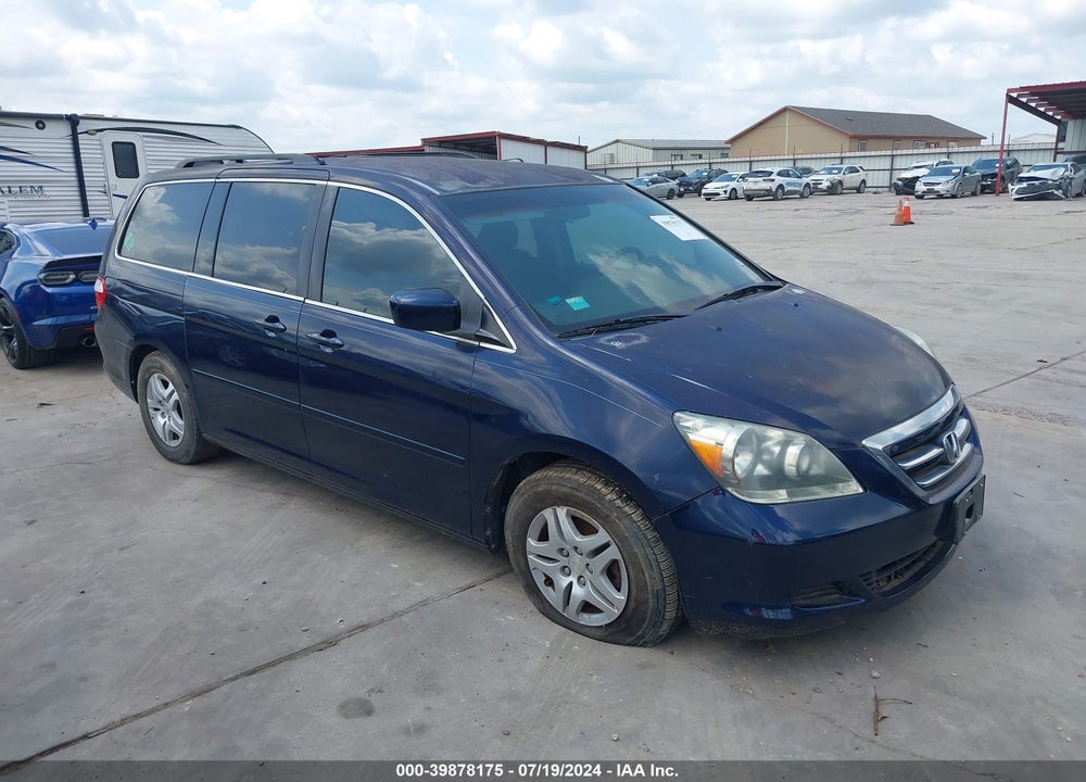 2007 HONDA ODYSSEY EX VIN: 5FNRL38437B127912