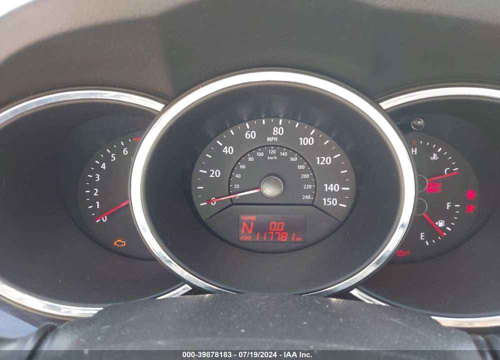 2012 KIA SORENTO LX V6 VIN: 5XYKT4A24CG263260