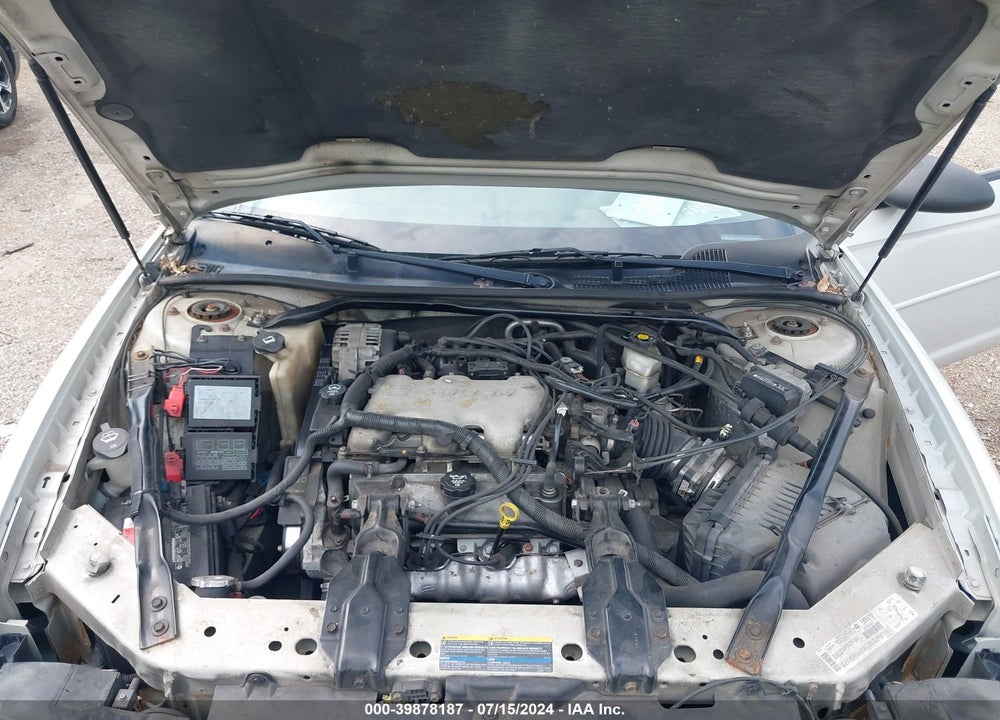 2003 CHEVROLET MONTE CARLO LS VIN: 2G1WW12E939263680