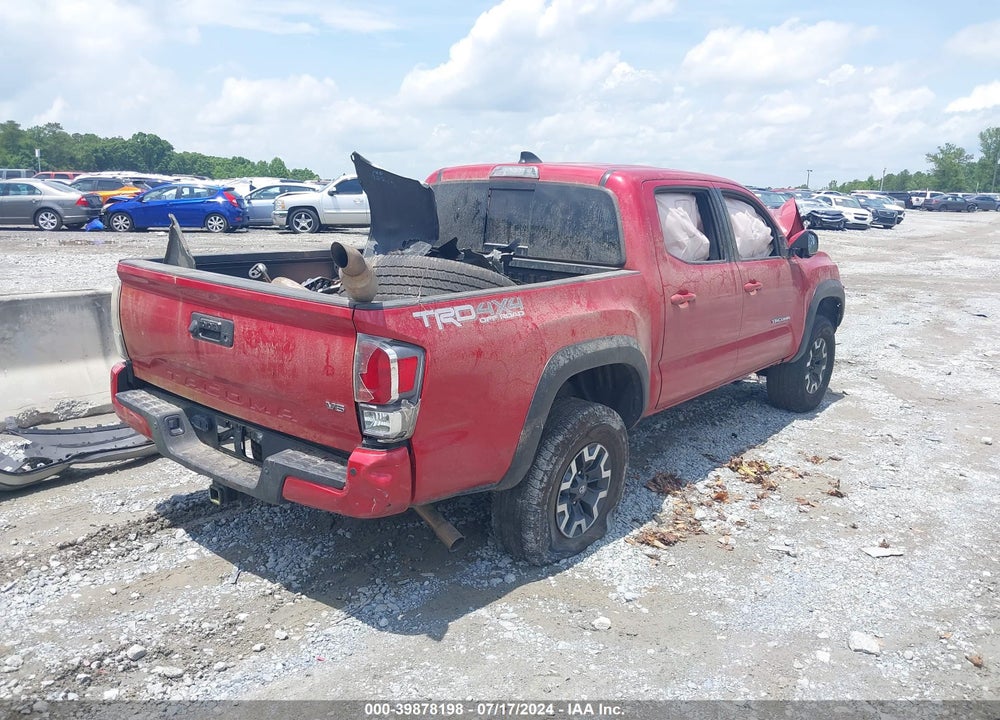 2021 TOYOTA TACOMA TRD OFF ROAD VIN: 5TFCZ5AN3MX269388