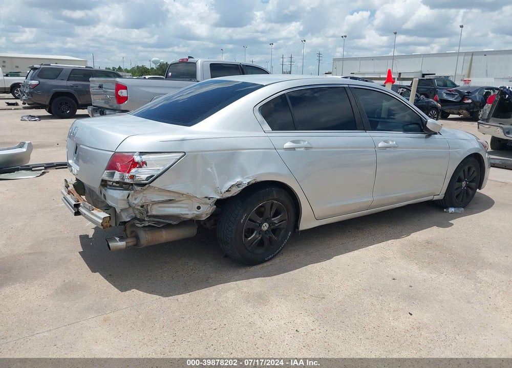 2010 HONDA ACCORD 2.4 LX-P VIN: 1HGCP2F43AA025308