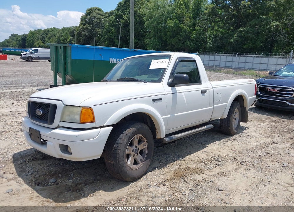 2004 FORD RANGER EDGE VIN: 1FTYR11U94PA98345