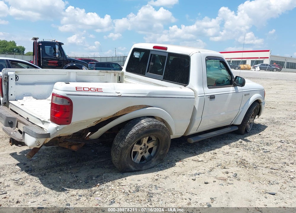 2004 FORD RANGER EDGE VIN: 1FTYR11U94PA98345