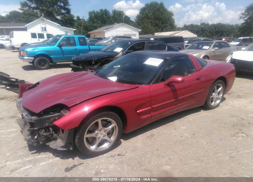 2000 CHEVROLET CORVETTE VIN: 1G1YY22G4Y5118206