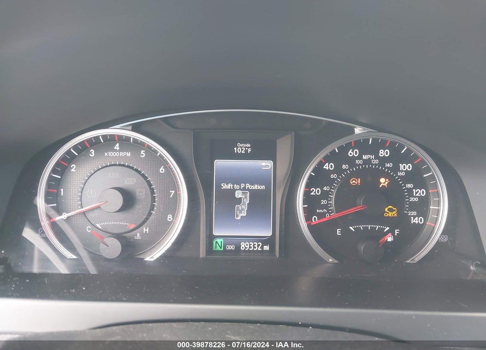 2015 TOYOTA CAMRY XSE V6 VIN: 4T1BK1FK7FU565019