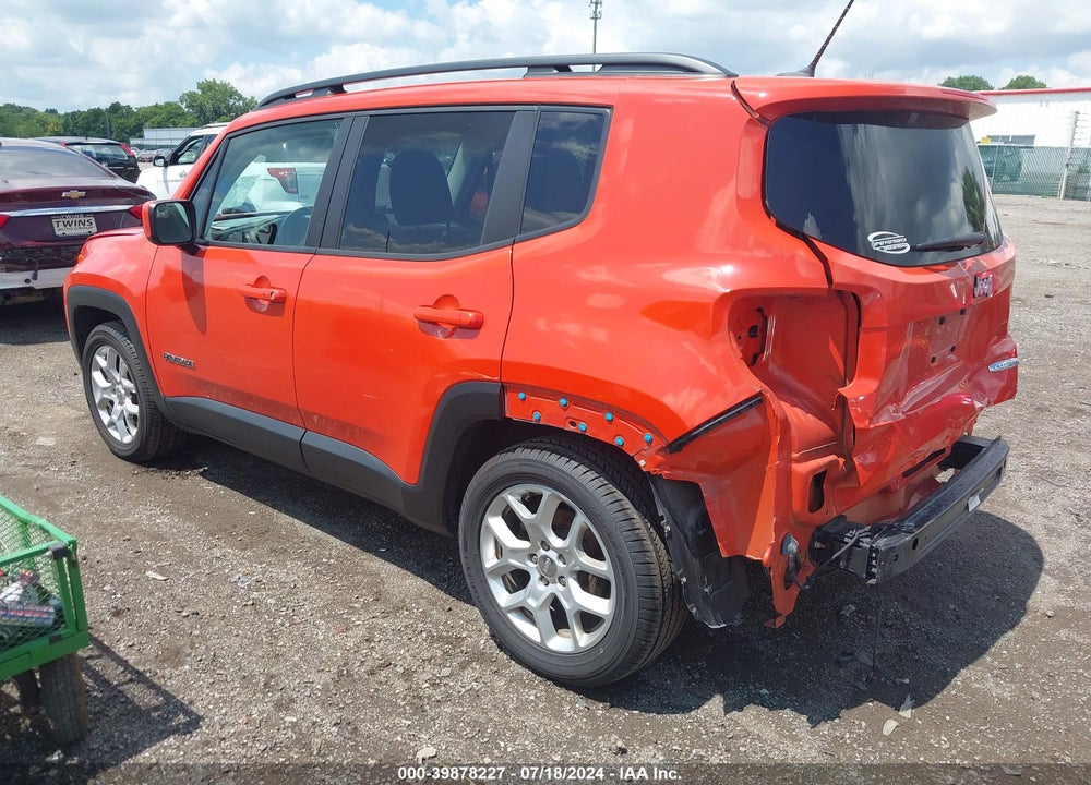 2017 JEEP RENEGADE LATITUDE FWD VIN: ZACCJABB5HPF28234