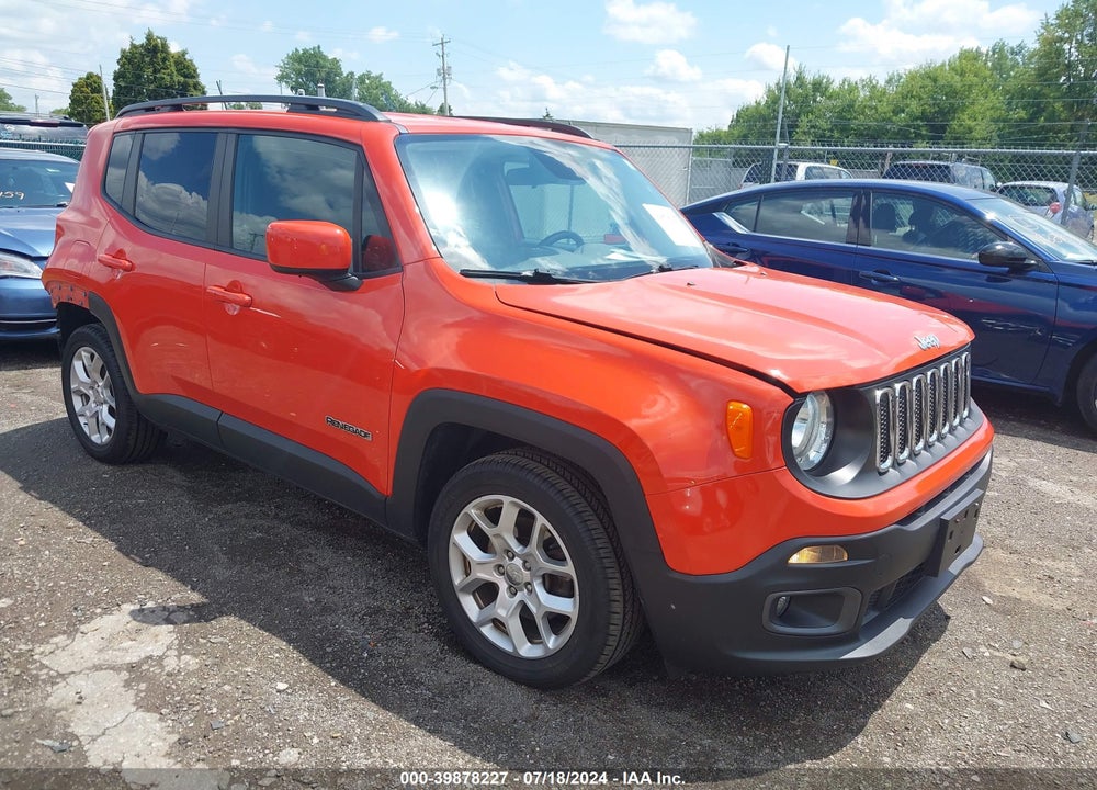 2017 JEEP RENEGADE LATITUDE FWD VIN: ZACCJABB5HPF28234
