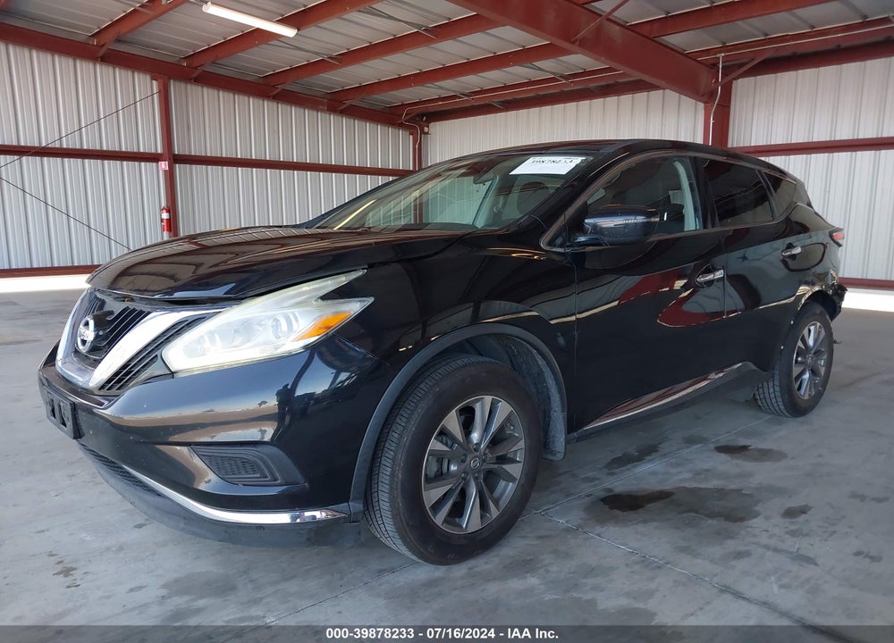 2017 NISSAN MURANO S VIN: 5N1AZ2MG2HN185580