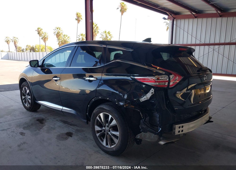 2017 NISSAN MURANO S VIN: 5N1AZ2MG2HN185580