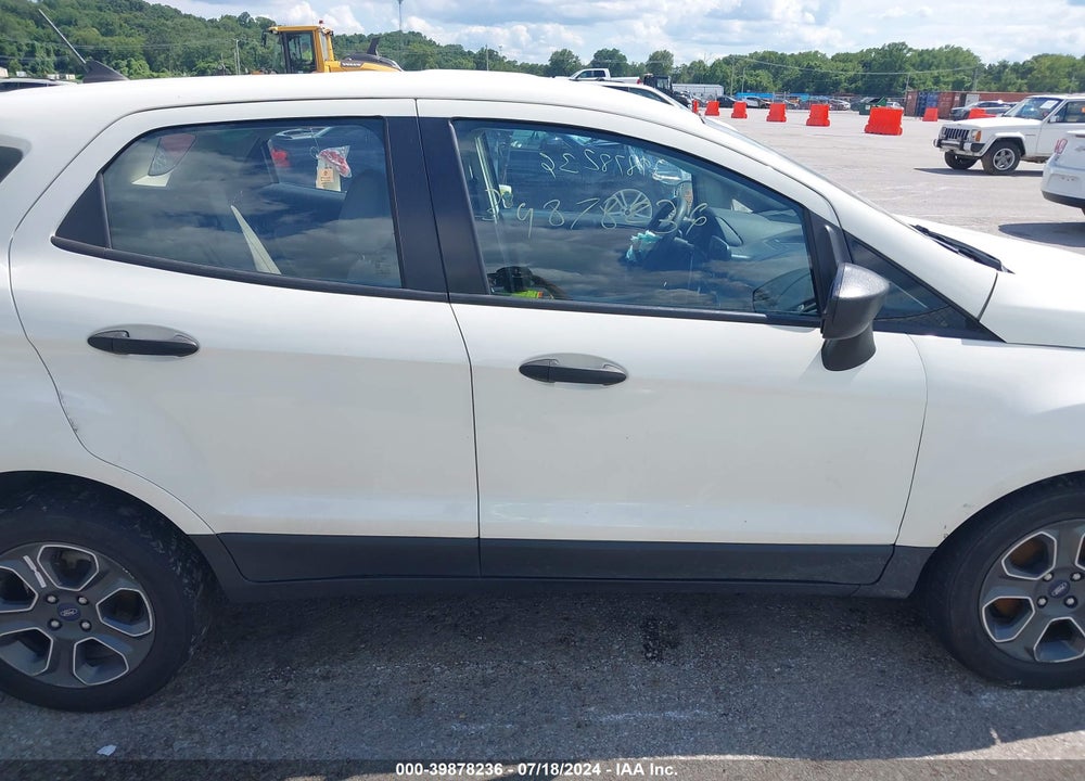 2020 FORD ECOSPORT S VIN: MAJ3S2FE5LC330005