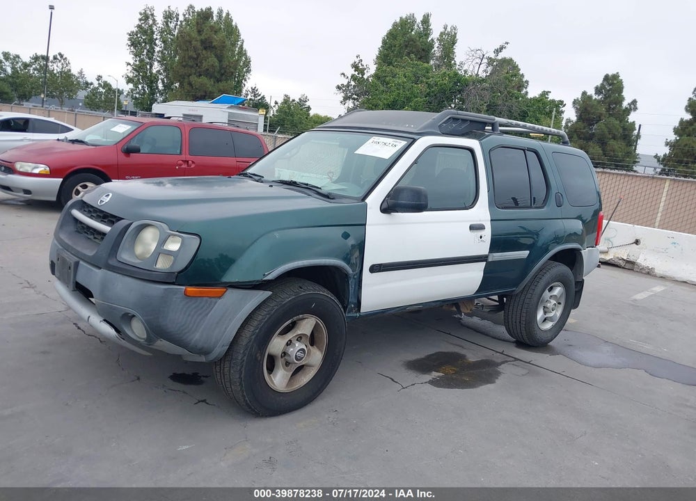 2002 NISSAN XTERRA XE VIN: 5N1ED28T62C537876