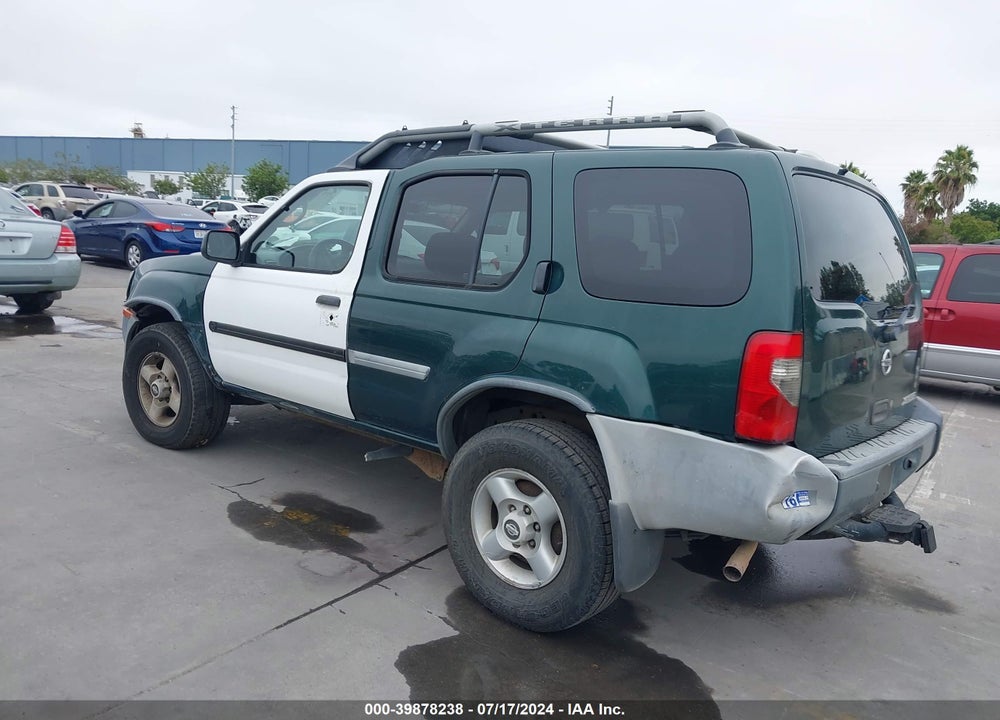 2002 NISSAN XTERRA XE VIN: 5N1ED28T62C537876