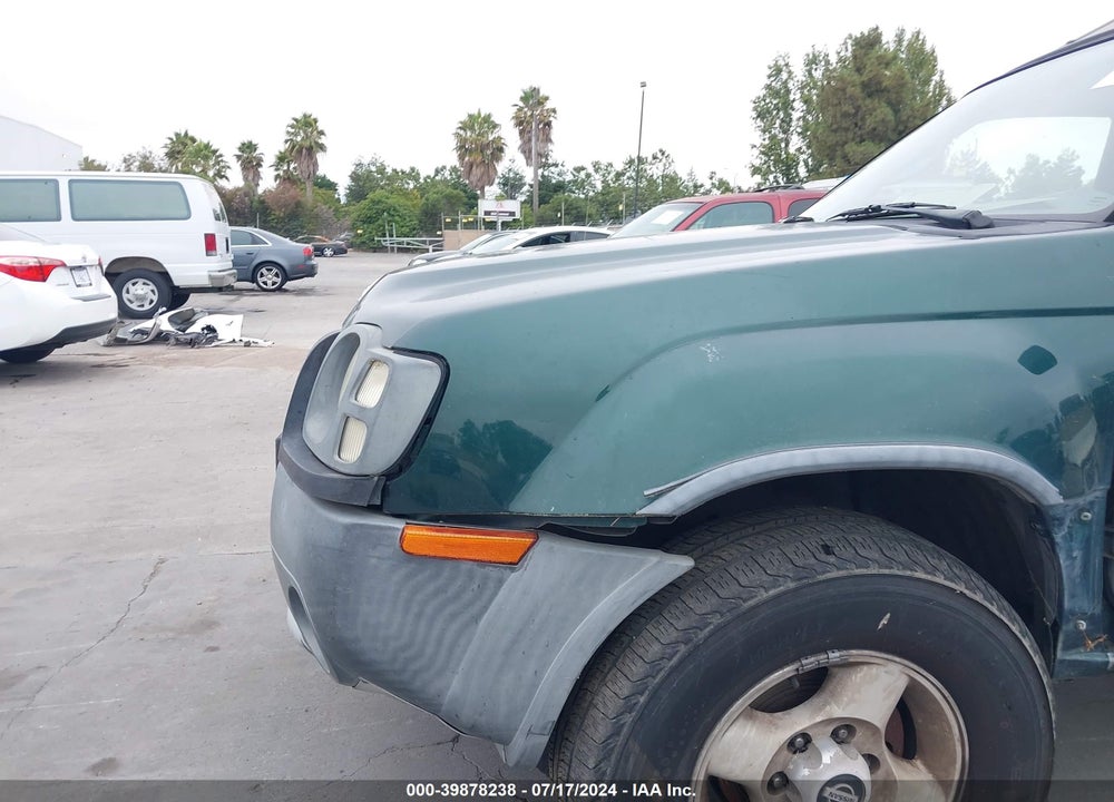 2002 NISSAN XTERRA XE VIN: 5N1ED28T62C537876