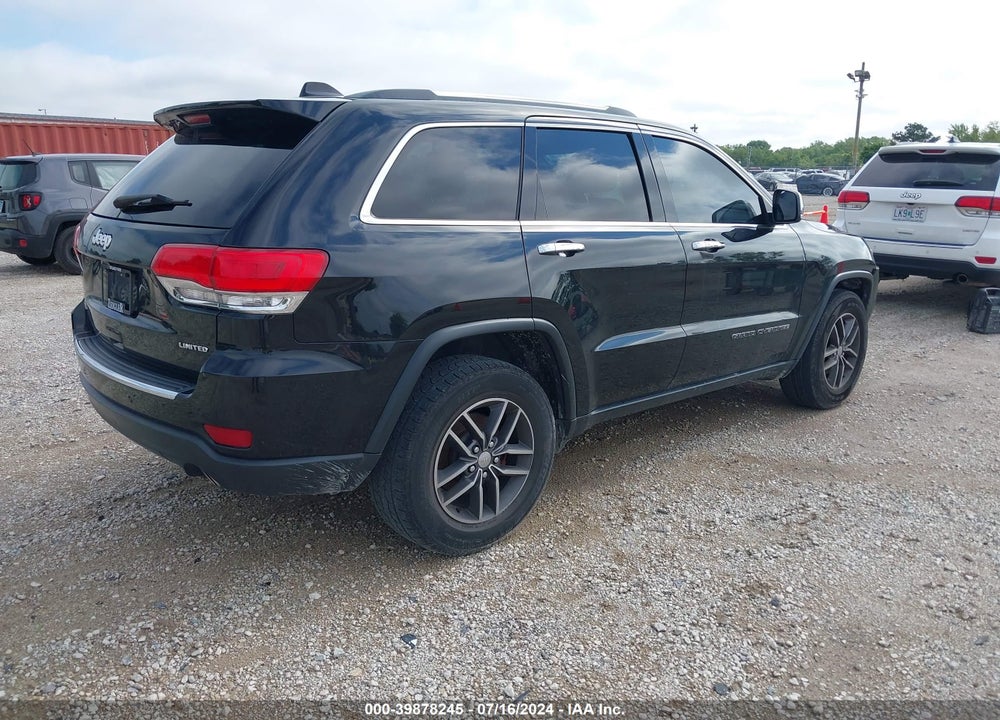 2017 JEEP GRAND CHEROKEE LIMITED 4X4 VIN: 1C4RJFBG2HC861286
