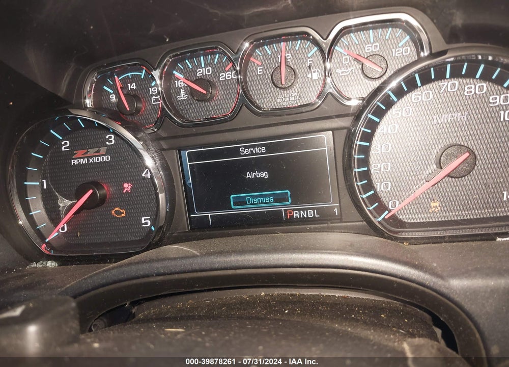 2017 CHEVROLET SILVERADO 2500HD LTZ VIN: 1GC1KWEYXHF133101