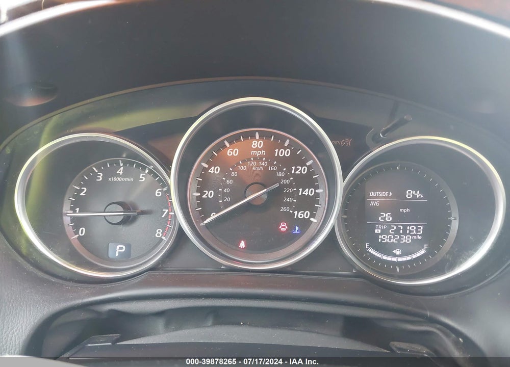 2014 MAZDA CX-5 TOURING VIN: JM3KE2CY1E0387860