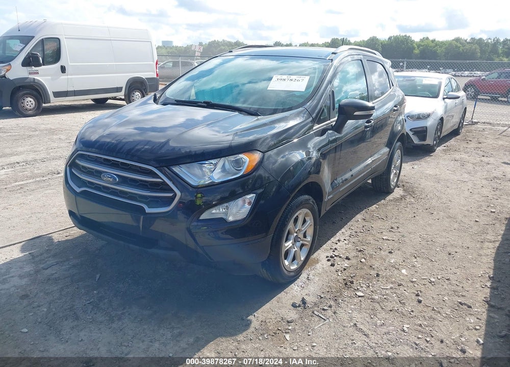 2019 FORD ECOSPORT SE VIN: MAJ6S3GL8KC291361
