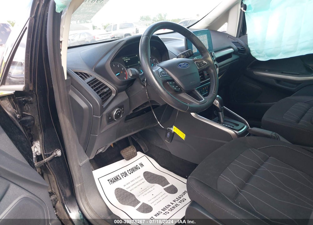 2019 FORD ECOSPORT SE VIN: MAJ6S3GL8KC291361
