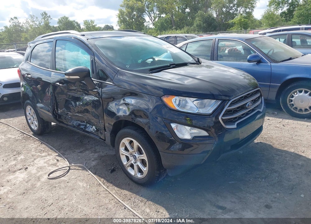 2019 FORD ECOSPORT SE VIN: MAJ6S3GL8KC291361