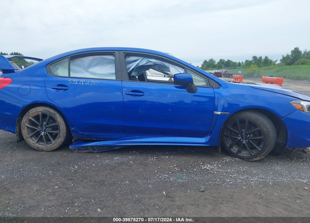 2019 SUBARU WRX LIMITED VIN: JF1VA1H62K9821512