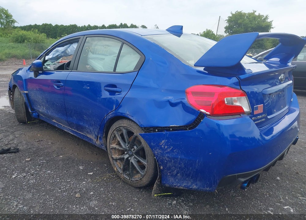 2019 SUBARU WRX LIMITED VIN: JF1VA1H62K9821512
