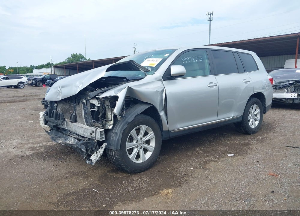 2012 TOYOTA HIGHLANDER BASE V6 VIN: 5TDZK3EH6CS085493