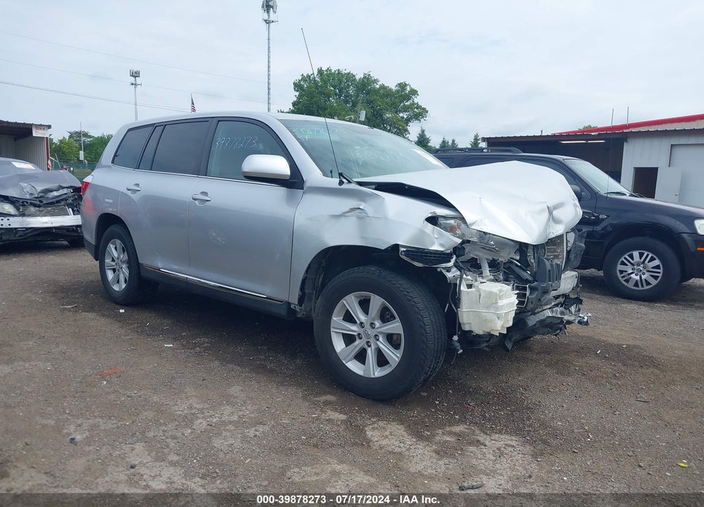 2012 TOYOTA HIGHLANDER BASE V6 VIN: 5TDZK3EH6CS085493