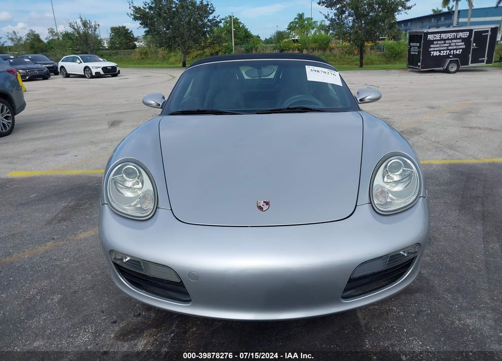 2008 PORSCHE BOXSTER VIN: WP0CA29808U712477