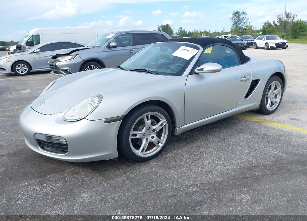 2008 PORSCHE BOXSTER VIN: WP0CA29808U712477