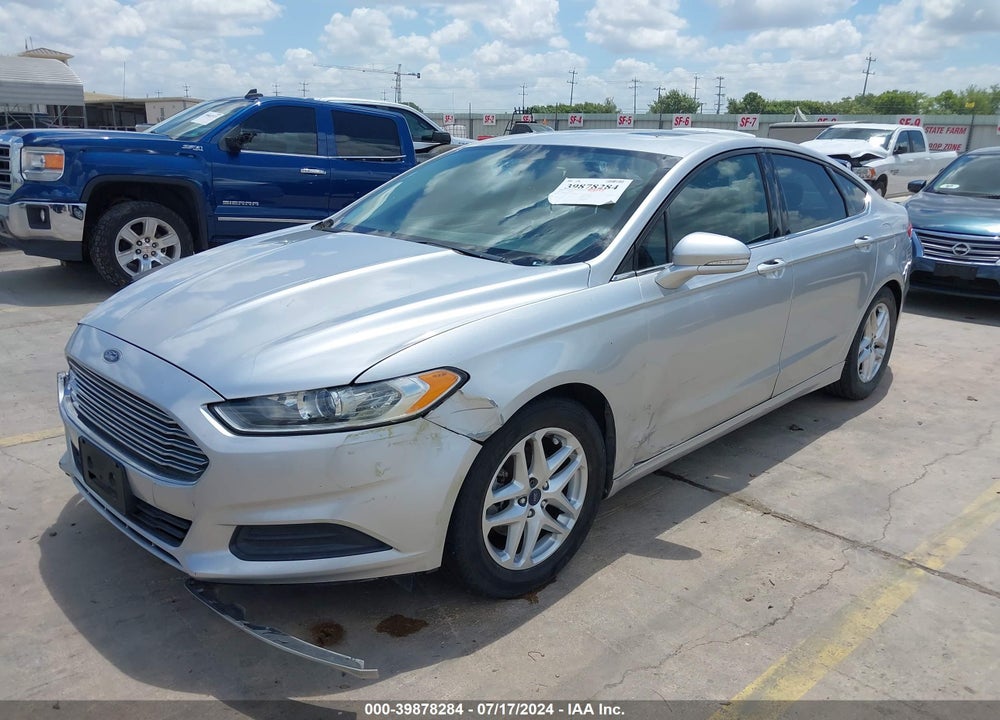 2014 FORD FUSION SE VIN: 1FA6P0H72E5369238