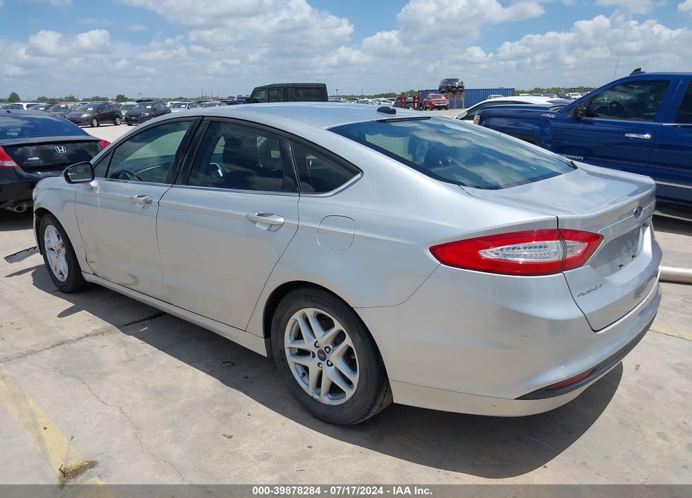 2014 FORD FUSION SE VIN: 1FA6P0H72E5369238