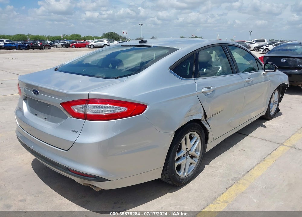 2014 FORD FUSION SE VIN: 1FA6P0H72E5369238