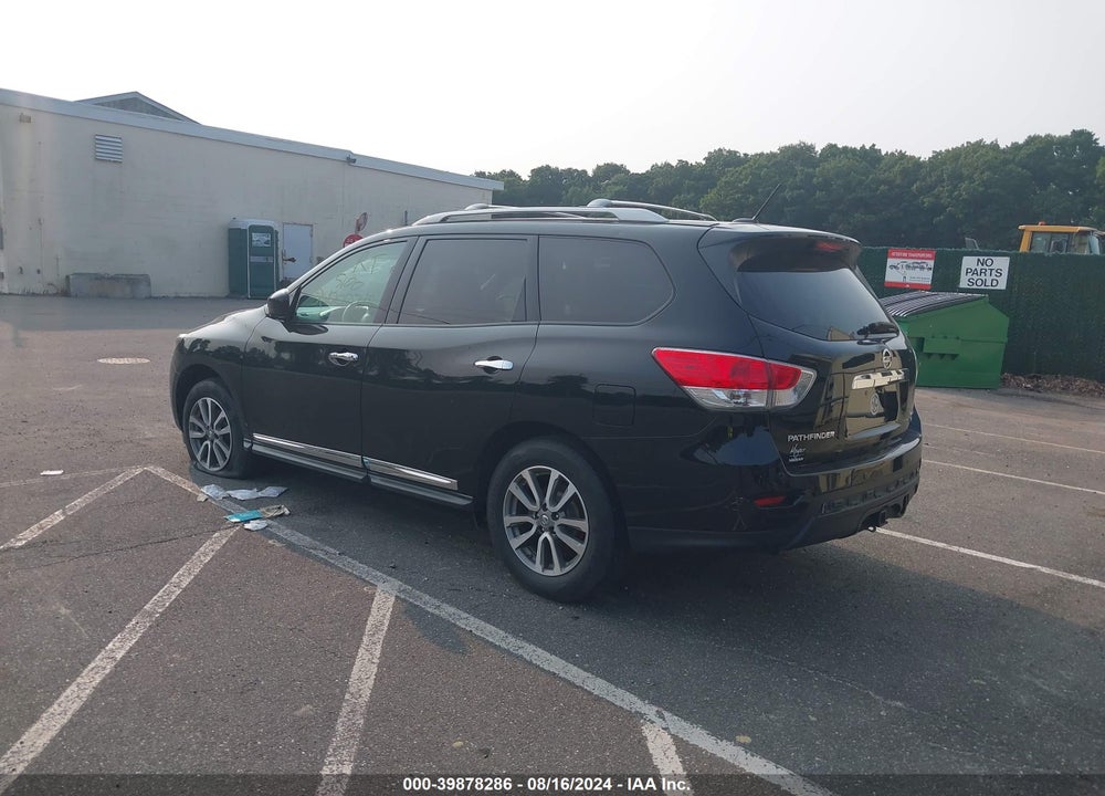 2014 NISSAN PATHFINDER SL VIN: 5N1AR2MM5EC608553