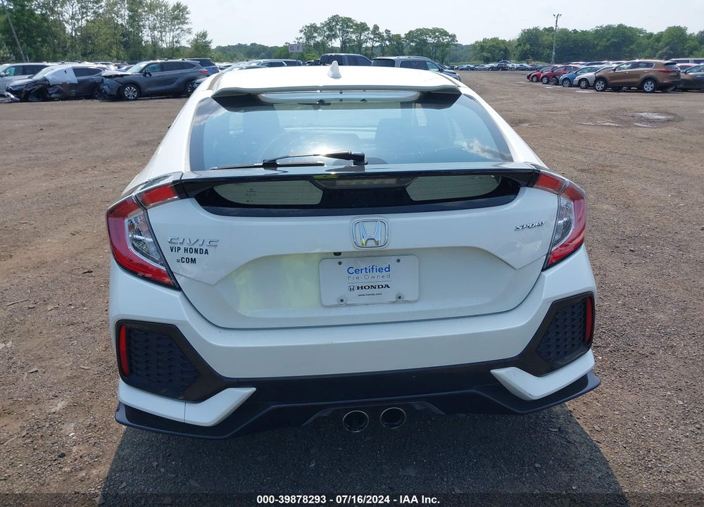 2017 HONDA CIVIC SPORT VIN: SHHFK7H48HU421061