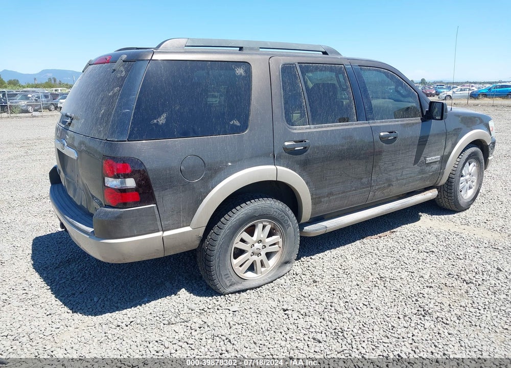2008 FORD EXPLORER EDDIE BAUER VIN: 1FMEU74E18UA25112