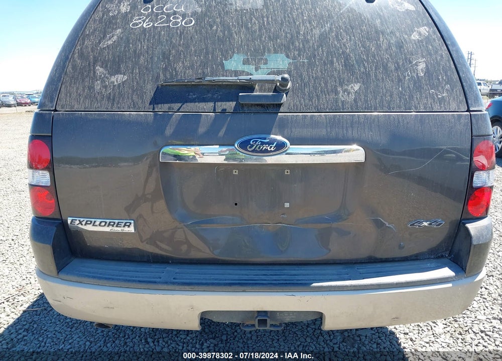 2008 FORD EXPLORER EDDIE BAUER VIN: 1FMEU74E18UA25112