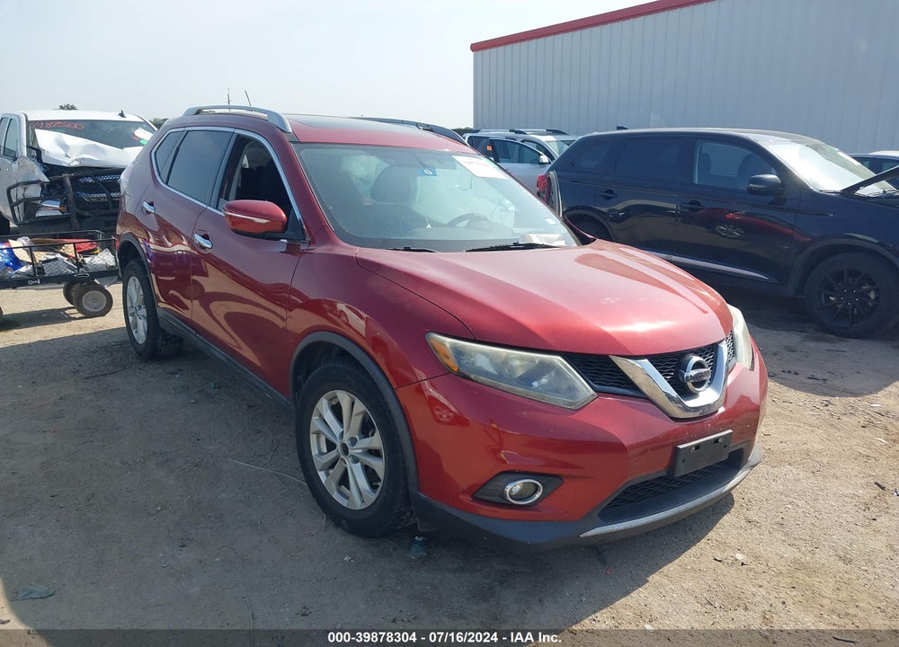 2015 NISSAN ROGUE SV VIN: 5N1AT2MT8FC914673