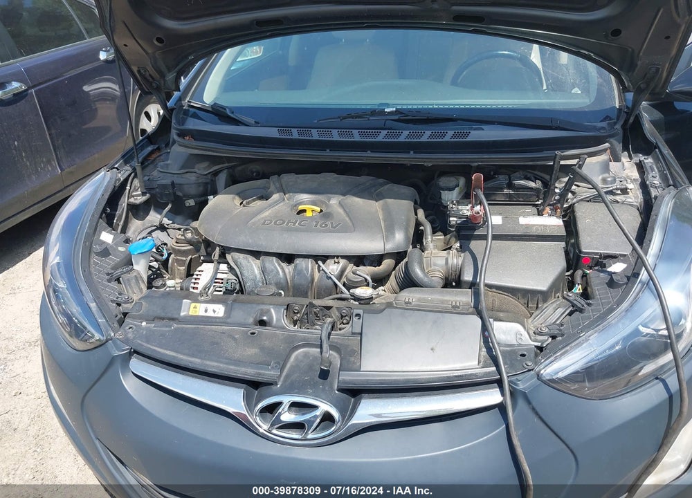 2014 HYUNDAI ELANTRA LIMITED VIN: 5NPDH4AE4EH539517