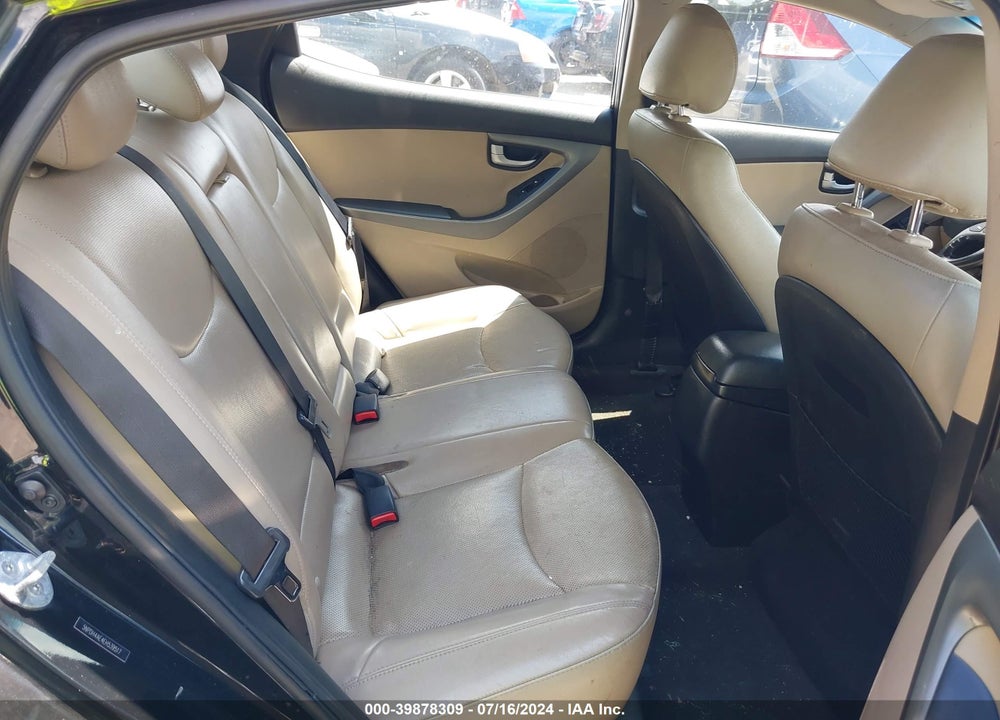 2014 HYUNDAI ELANTRA LIMITED VIN: 5NPDH4AE4EH539517