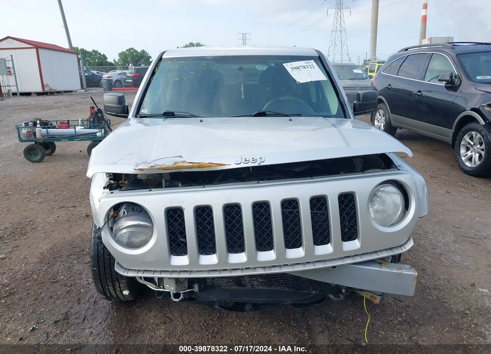 2011 JEEP PATRIOT LATITUDE X VIN: 1J4NT4GB9BD129372