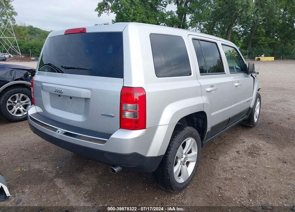 2011 JEEP PATRIOT LATITUDE X VIN: 1J4NT4GB9BD129372