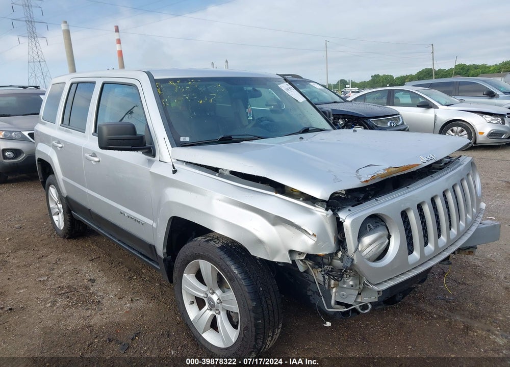 2011 JEEP PATRIOT LATITUDE X VIN: 1J4NT4GB9BD129372