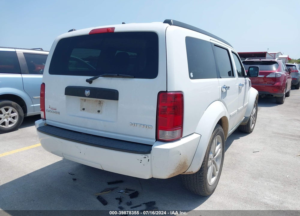 2011 DODGE NITRO HEAT VIN: 1D4PT4GK4BW587245