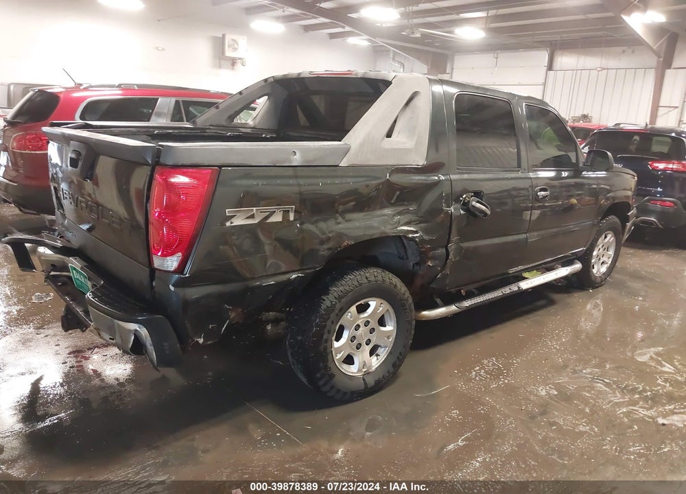 2003 CHEVROLET AVALANCHE 1500 VIN: 3GNEK13T63G226420
