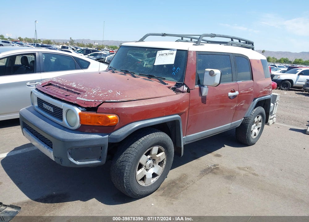 2008 TOYOTA FJ CRUISER VIN: JTEBU11F38K027758