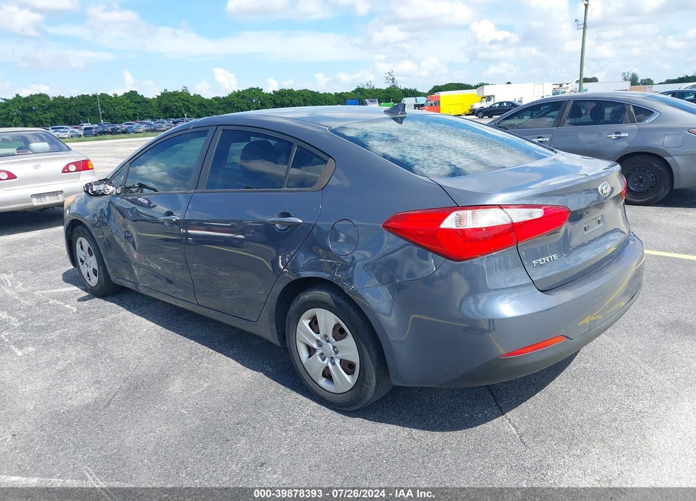 2015 KIA FORTE LX VIN: KNAFX4A63F5299430