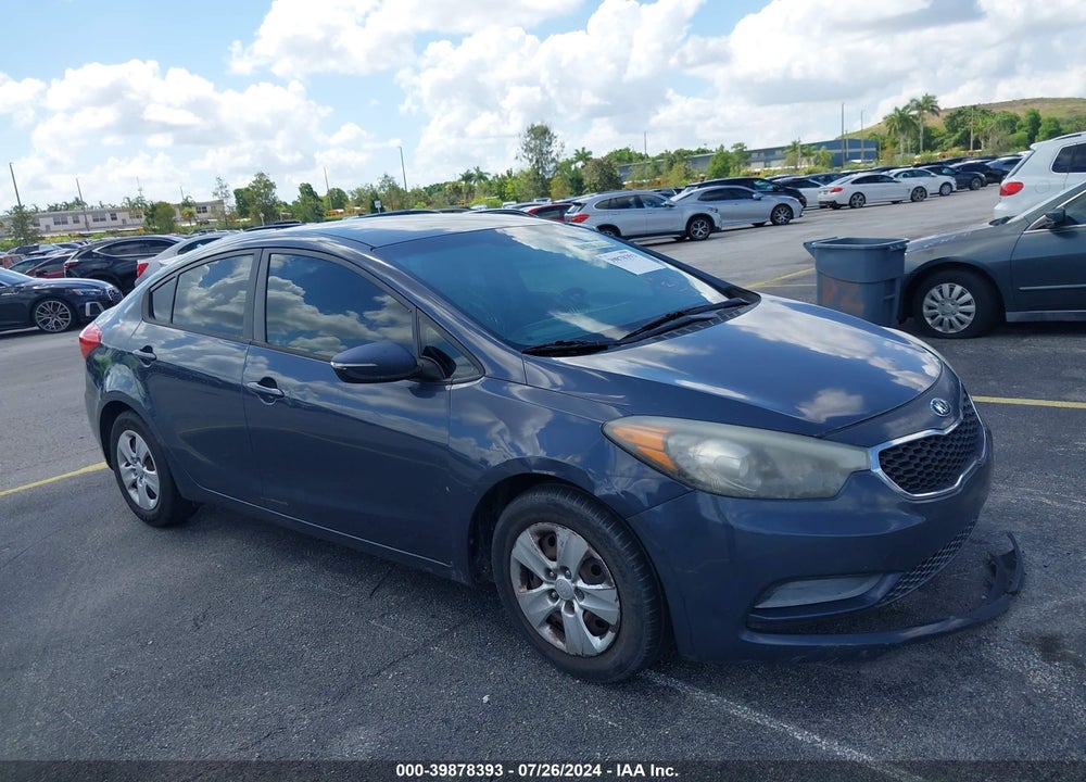 2015 KIA FORTE LX VIN: KNAFX4A63F5299430