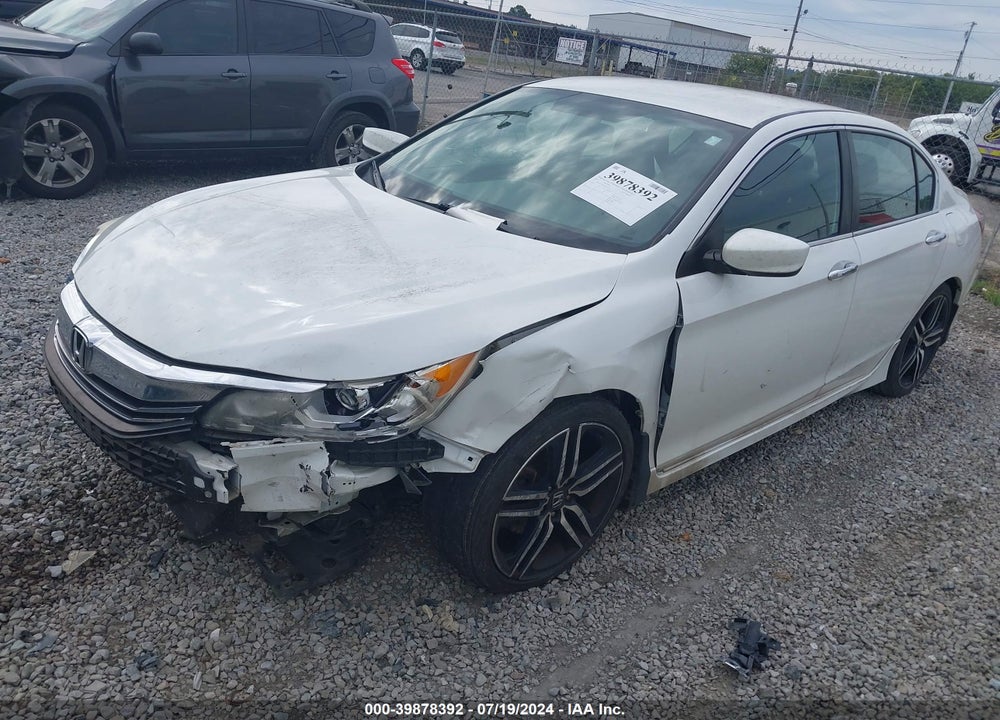 2017 HONDA ACCORD SPORT VIN: 1HGCR2F58HA083105